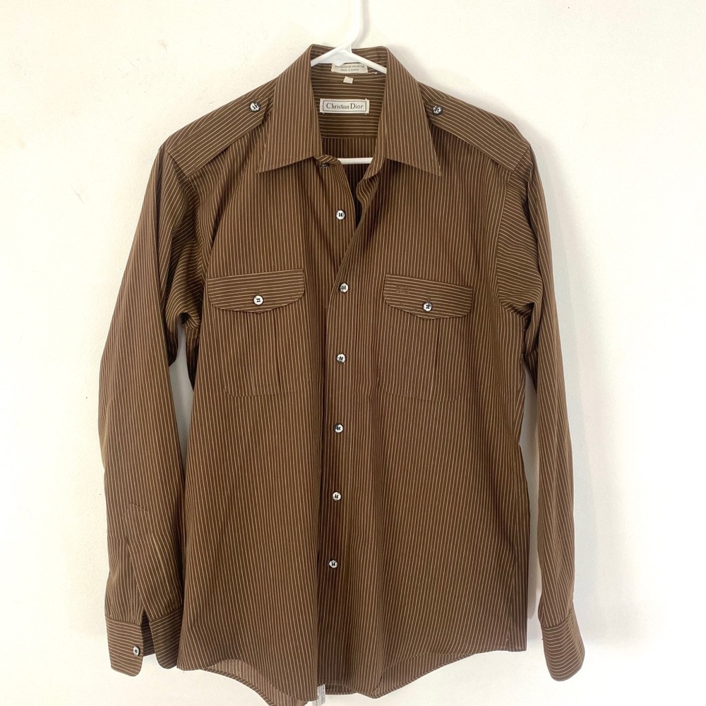 Men’s CHRISTIAN DIOR dress shirt medium